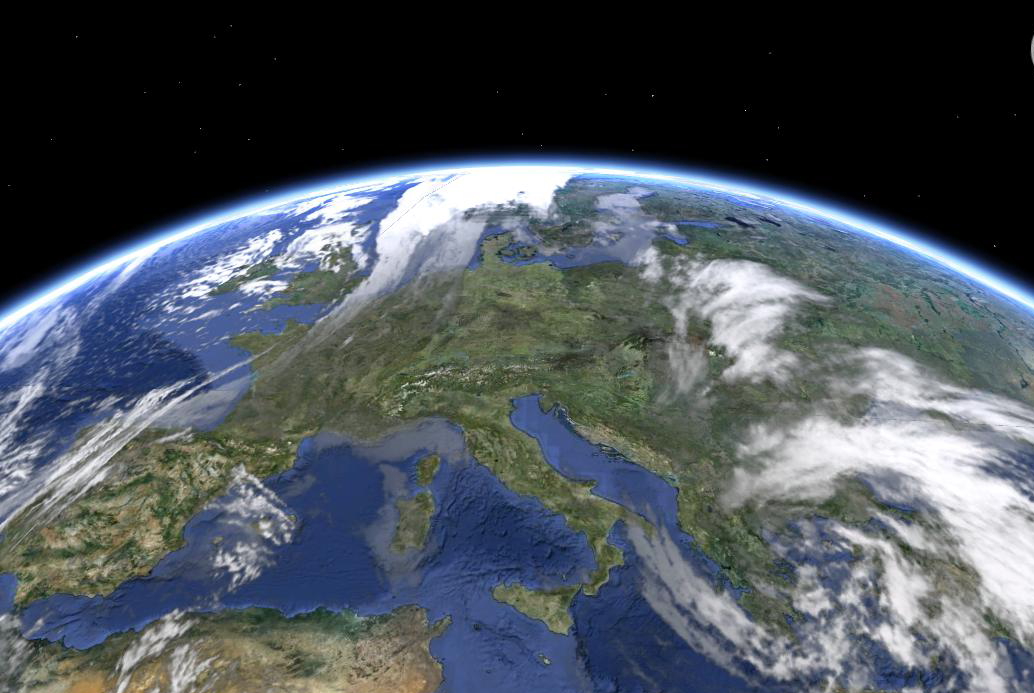 Italia dallo spazio